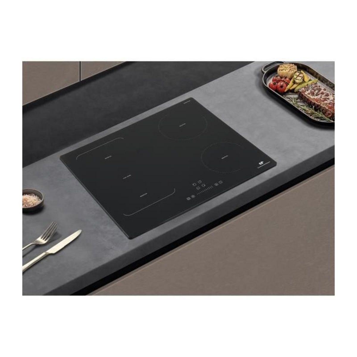 CONTINENTAL EDISON Plaque induction Continental Edison - 1 zone flex - Noir