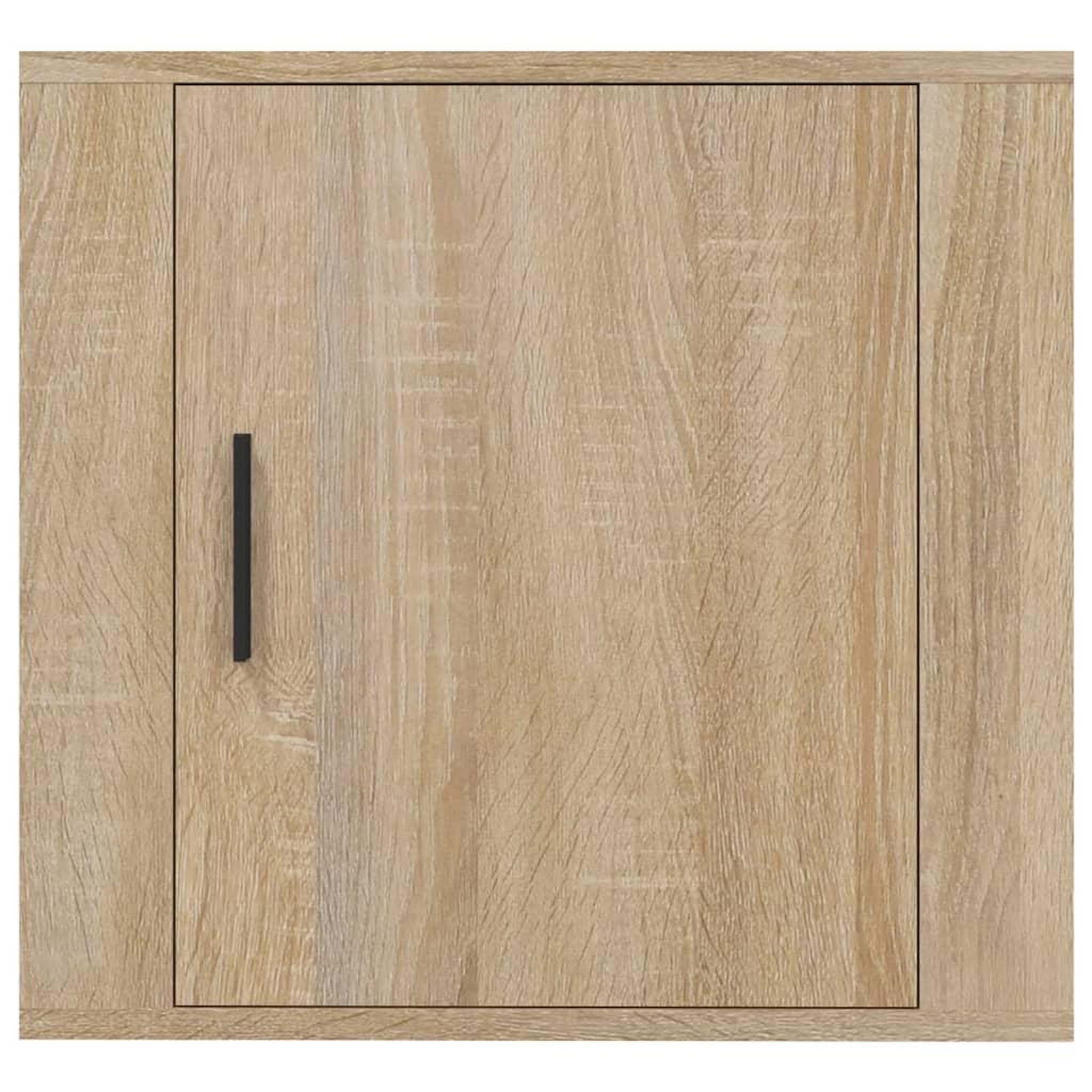Voir la diapositive 5 : VIDAXL Table de chevet murale Chene sonoma 50x30x47 cm