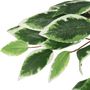 Voir la diapositive 3 : VIDAXL Ficus artificiel 630 feuilles 120 cm vert