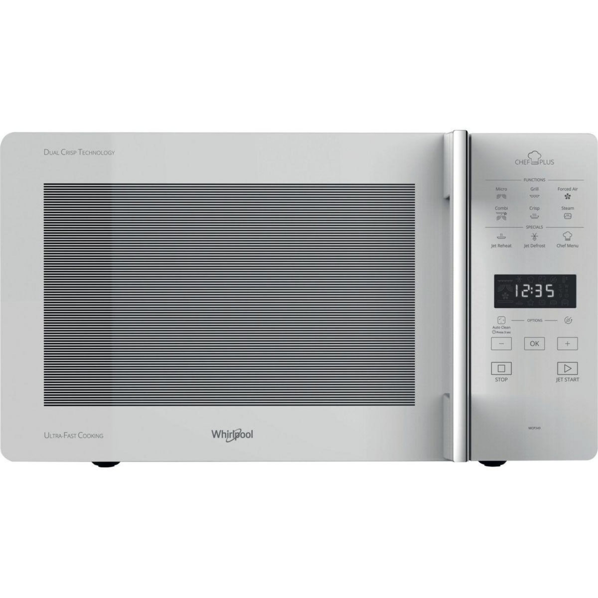 Whirlpool Micro ondes combiné MCP349WH crisp