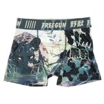 FREEGUN Boxer  à Imprimés Garçon Freegun POW. Coloris disponibles : Gris