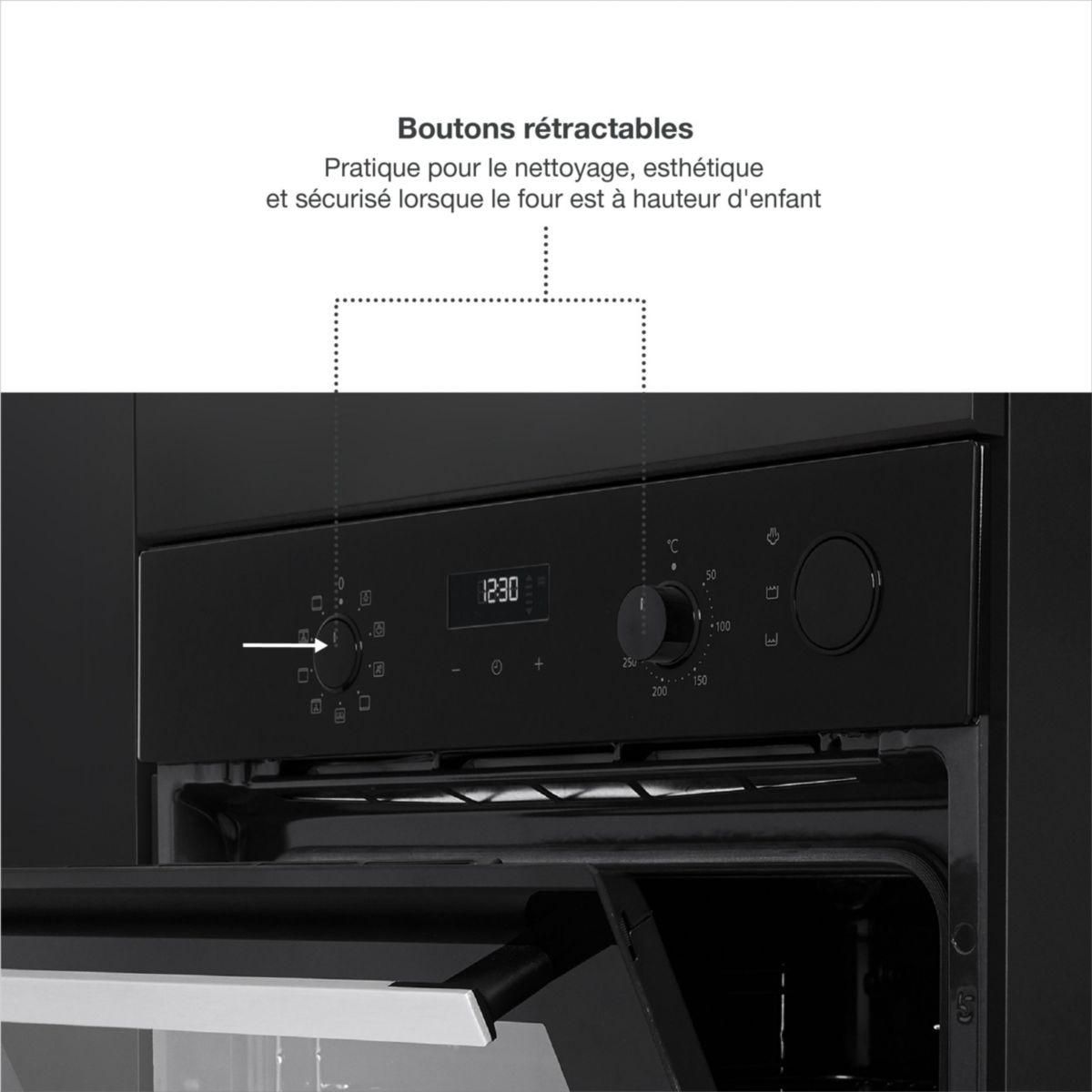 MIOGO Four encastrable MOS721TR Steam