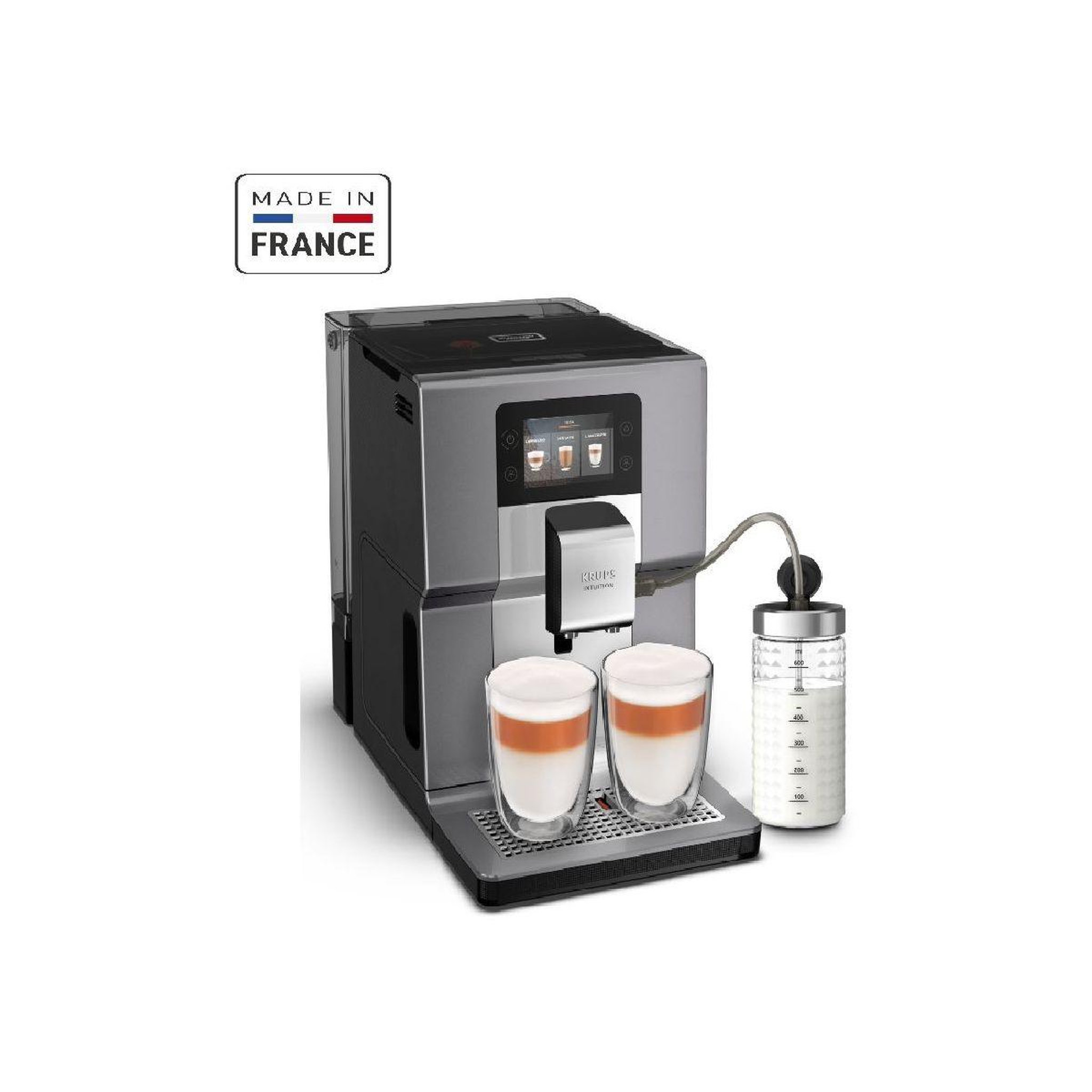 Voir la diapositive 1 : KRUPS Expresso Broyeur intuition preference+ YY4491FD