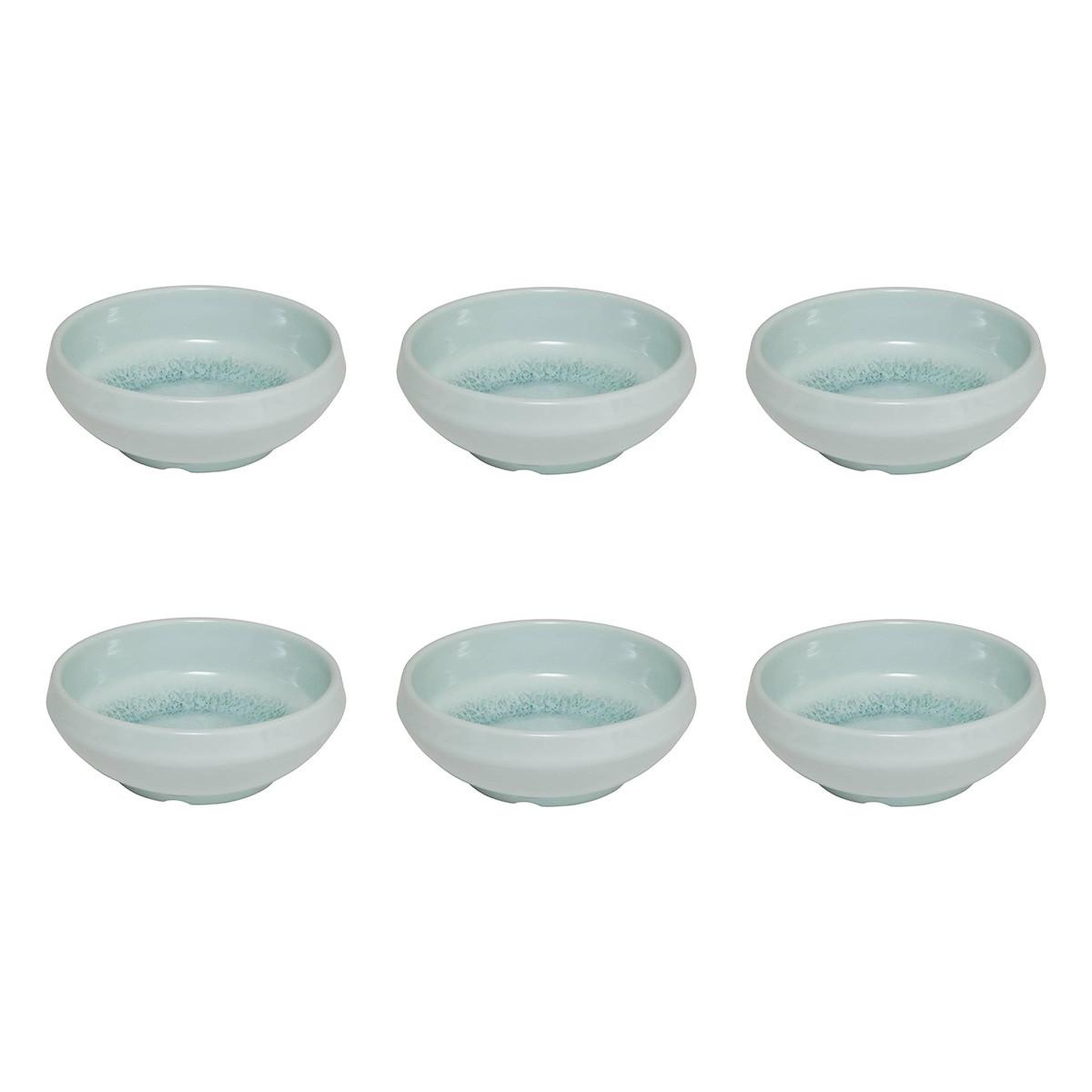 SECRET DE GOURMET Lot de 6 coupelles en mélamine  léa  12cm bleu