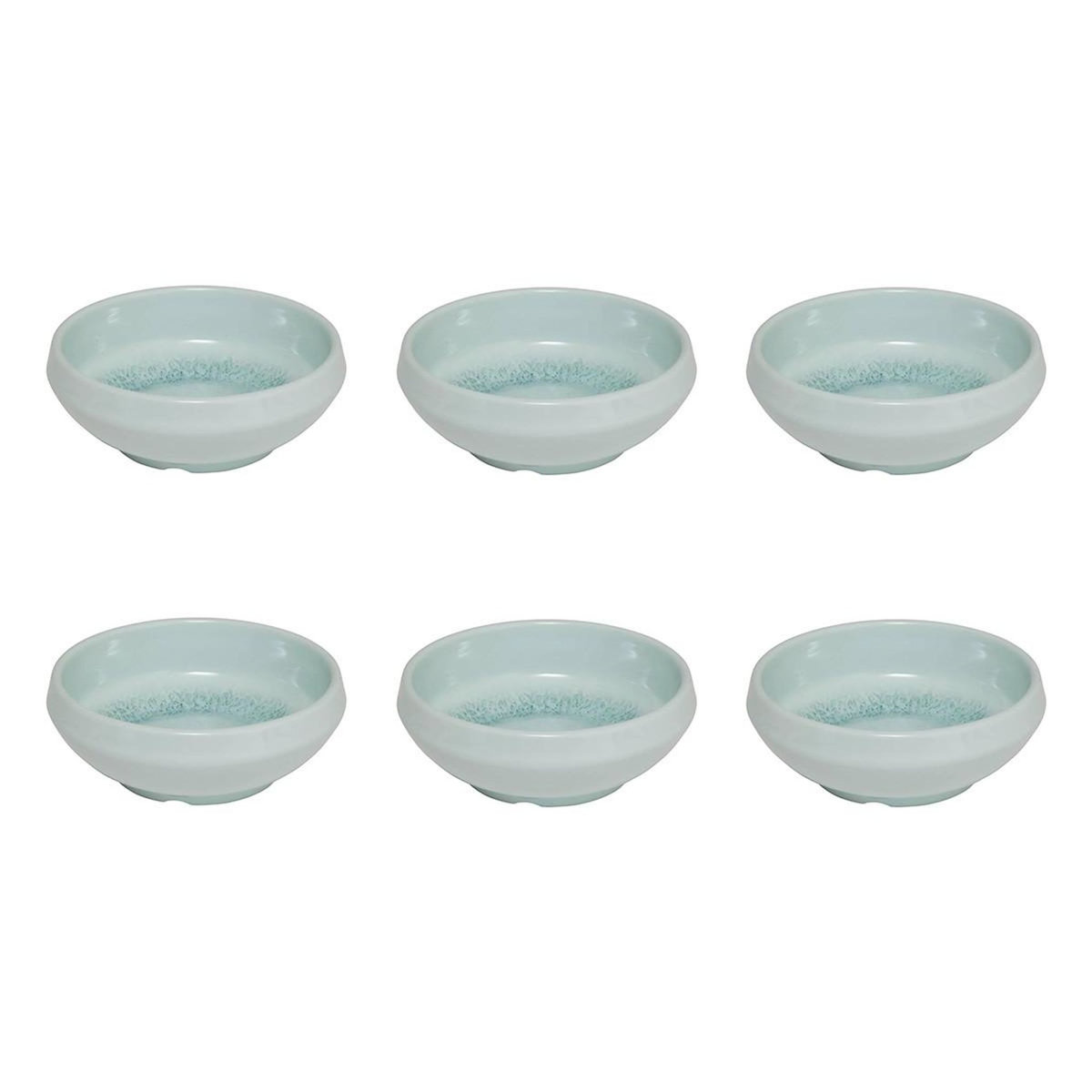 SECRET DE GOURMET Lot de 6 Coupelles en Mélamine  Léa  12cm Bleu