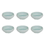 SECRET DE GOURMET Lot de 6 Coupelles en Mélamine  Léa  12cm Bleu