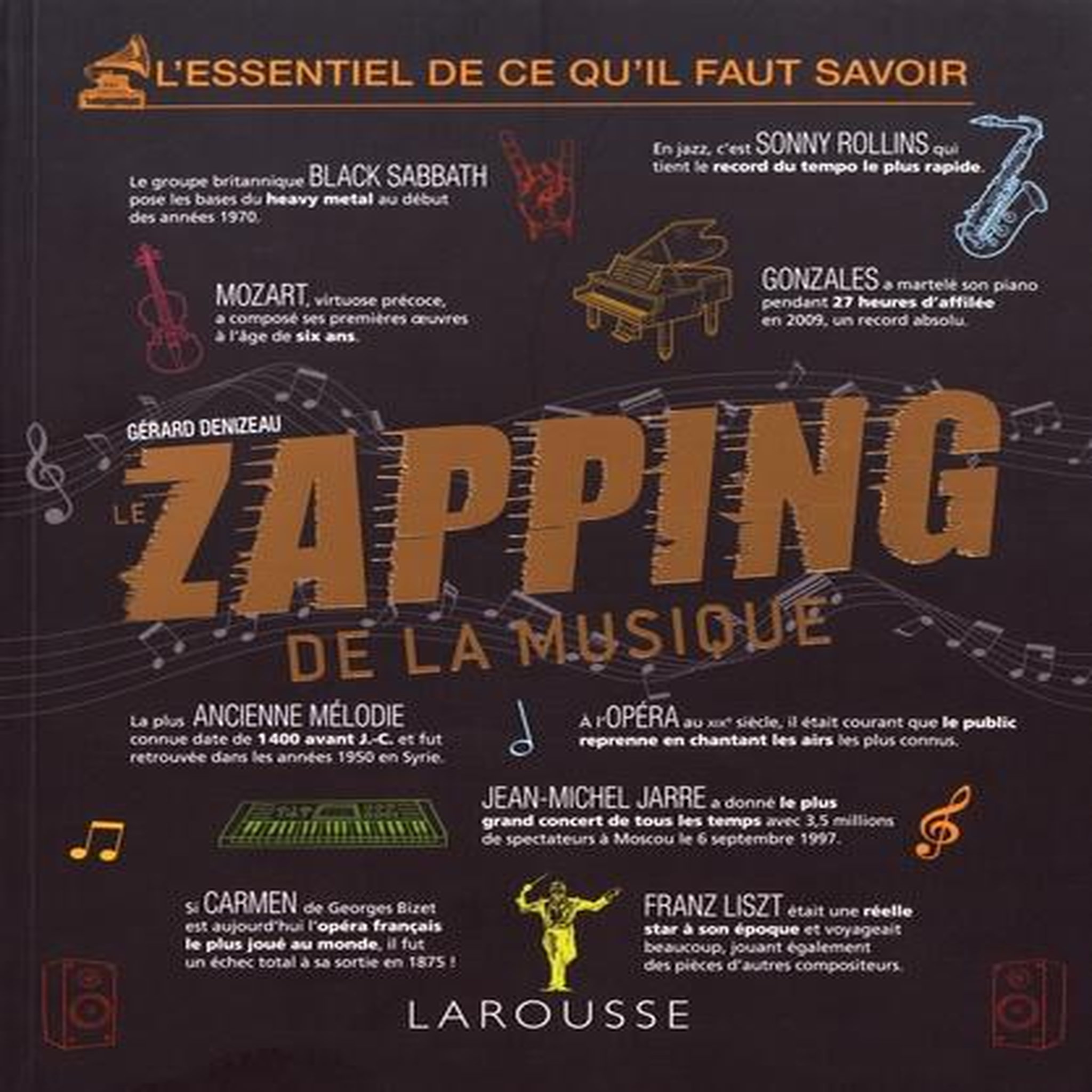 LE ZAPPING DE LA MUSIQUE, Denizeau Gérard