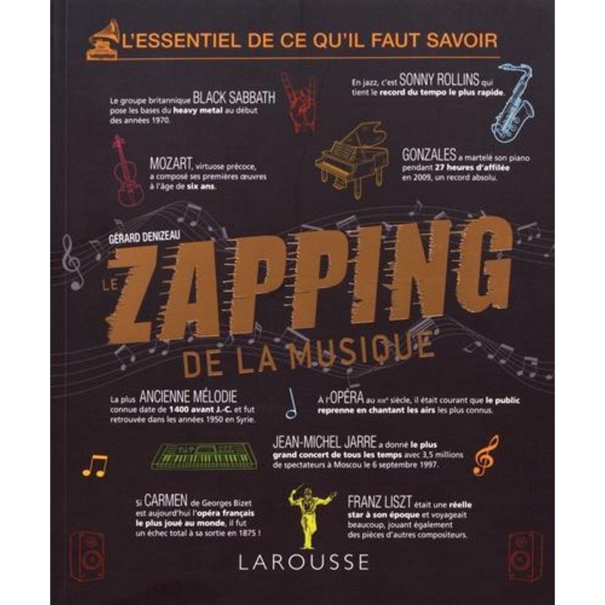 LE ZAPPING DE LA MUSIQUE, Denizeau Gérard