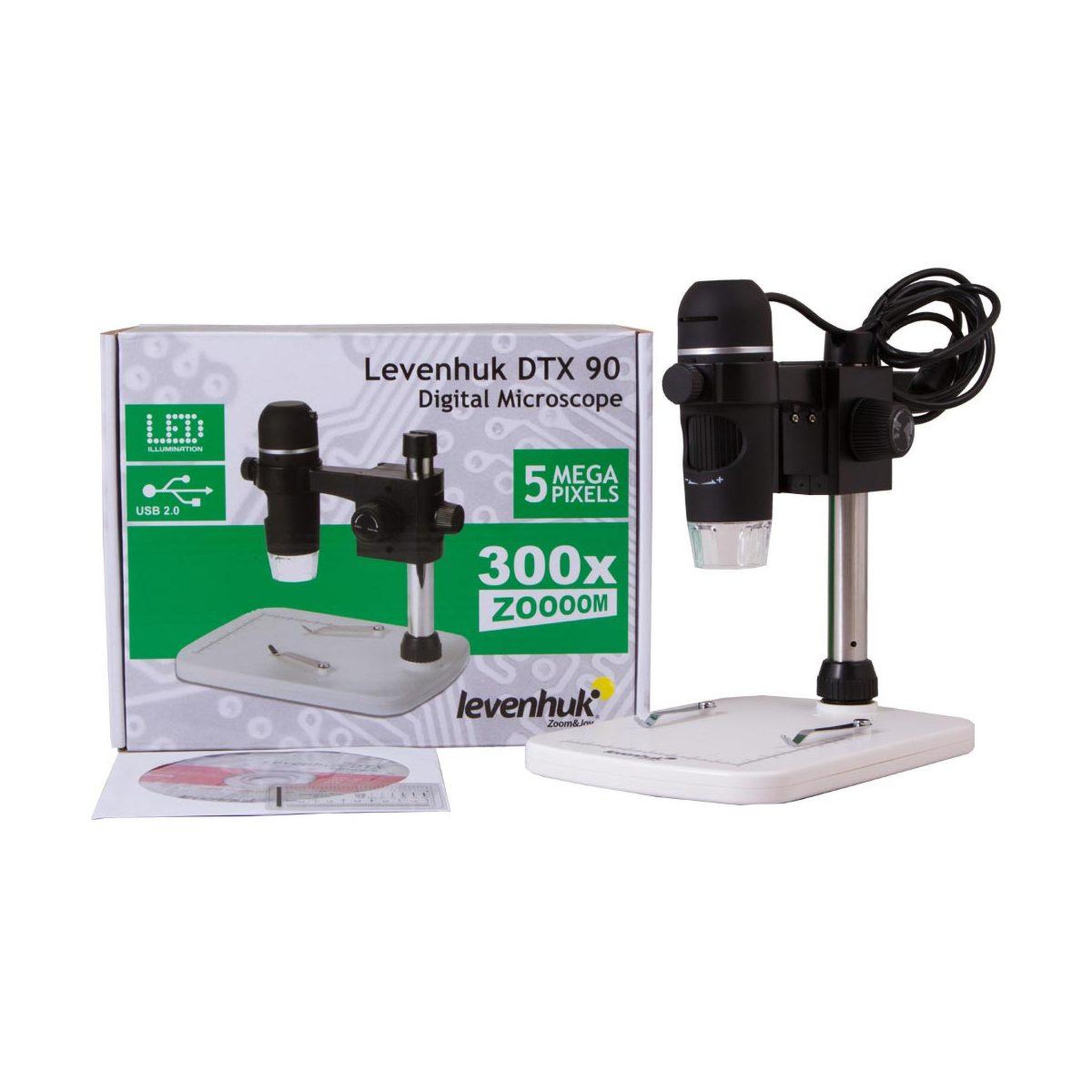 Voir la diapositive 2 : LEVENHUK Microscope numérique  dtx 90