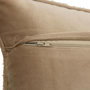 Voir la diapositive 3 : ATMOSPHERA Coussin Déco Bouclette  Soana  30x50cm Taupe