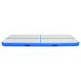 Voir la diapositive 3 : VIDAXL Tapis gonflable de gymnastique avec pompe 500x100x15cm PVC Bleu