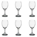 SECRET DE GOURMET Lot de 6 Verres à Vin  Impérial  20cl Transparent