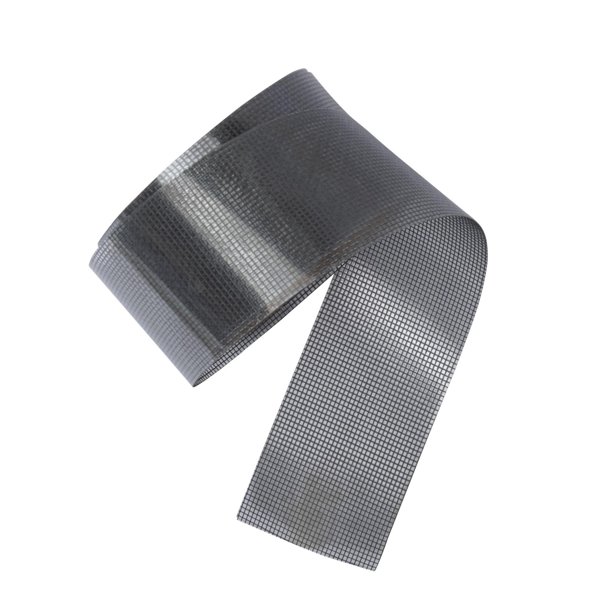 Voir la diapositive 4 : WERKAPRO Ruban réparateur moustiquaire gris 5cmx2m