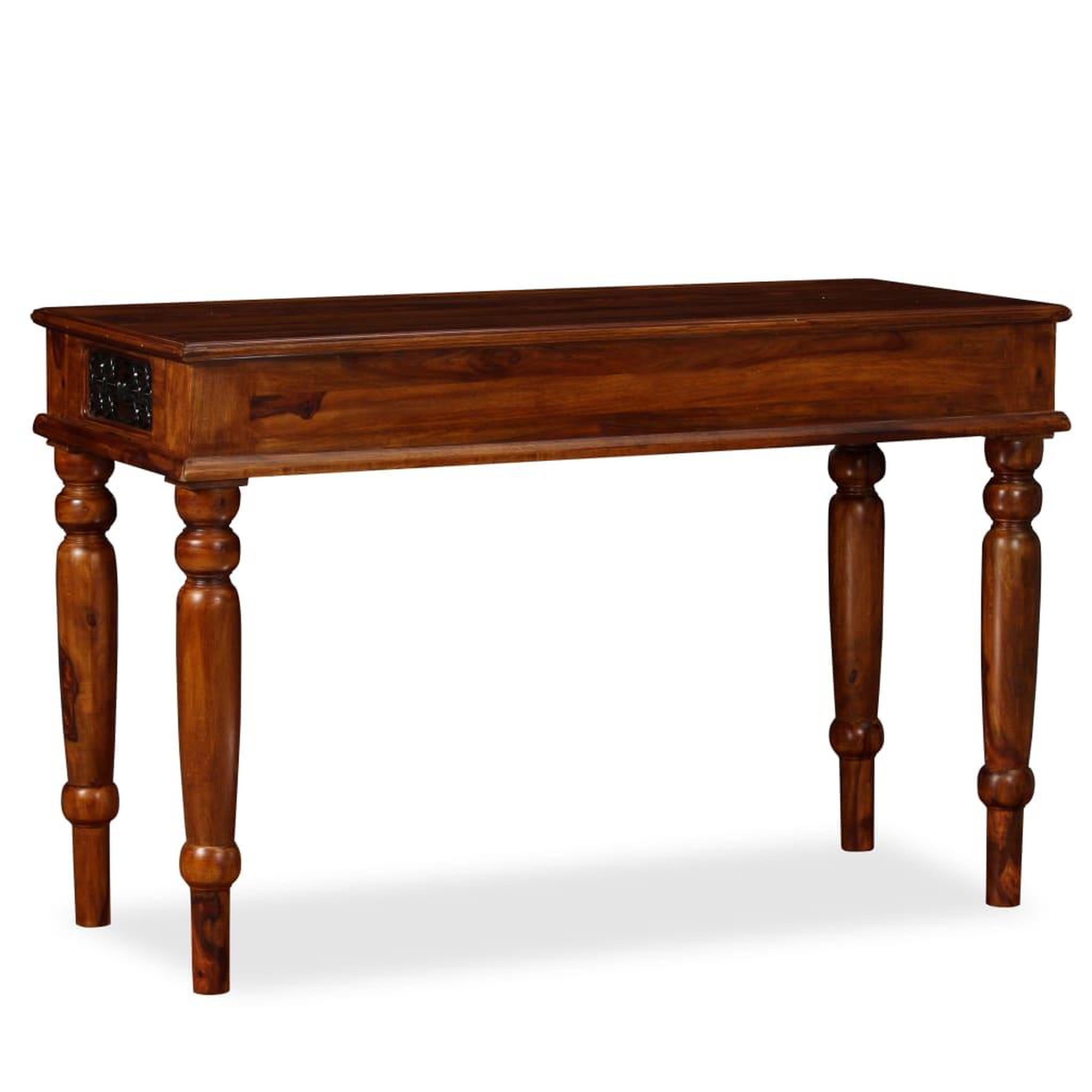 Voir la diapositive 5 : VIDAXL Table d'ecriture Bois massif de Sesham 120 x 50 x 76 cm