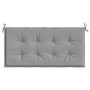 Voir la diapositive 4 : VIDAXL Coussin de banc de jardin gris 100x50x3 cm tissu oxford