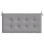 Voir la diapositive 4 : VIDAXL Coussin de banc de jardin gris 100x50x3 cm tissu oxford