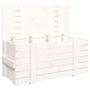 Voir la diapositive 2 : VIDAXL Boîte de rangement Blanc 91x40,5x42 cm Bois massif de pin