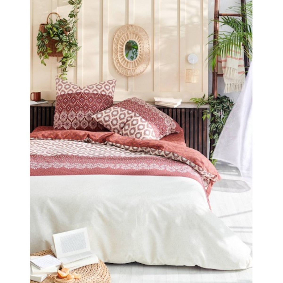 Parure housse de couette en polycoton MALINDI