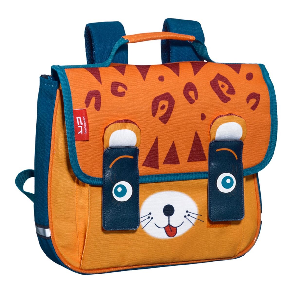 BODYPACK Cartable 28cm gar on L o jaune et orange pas cher Auchan