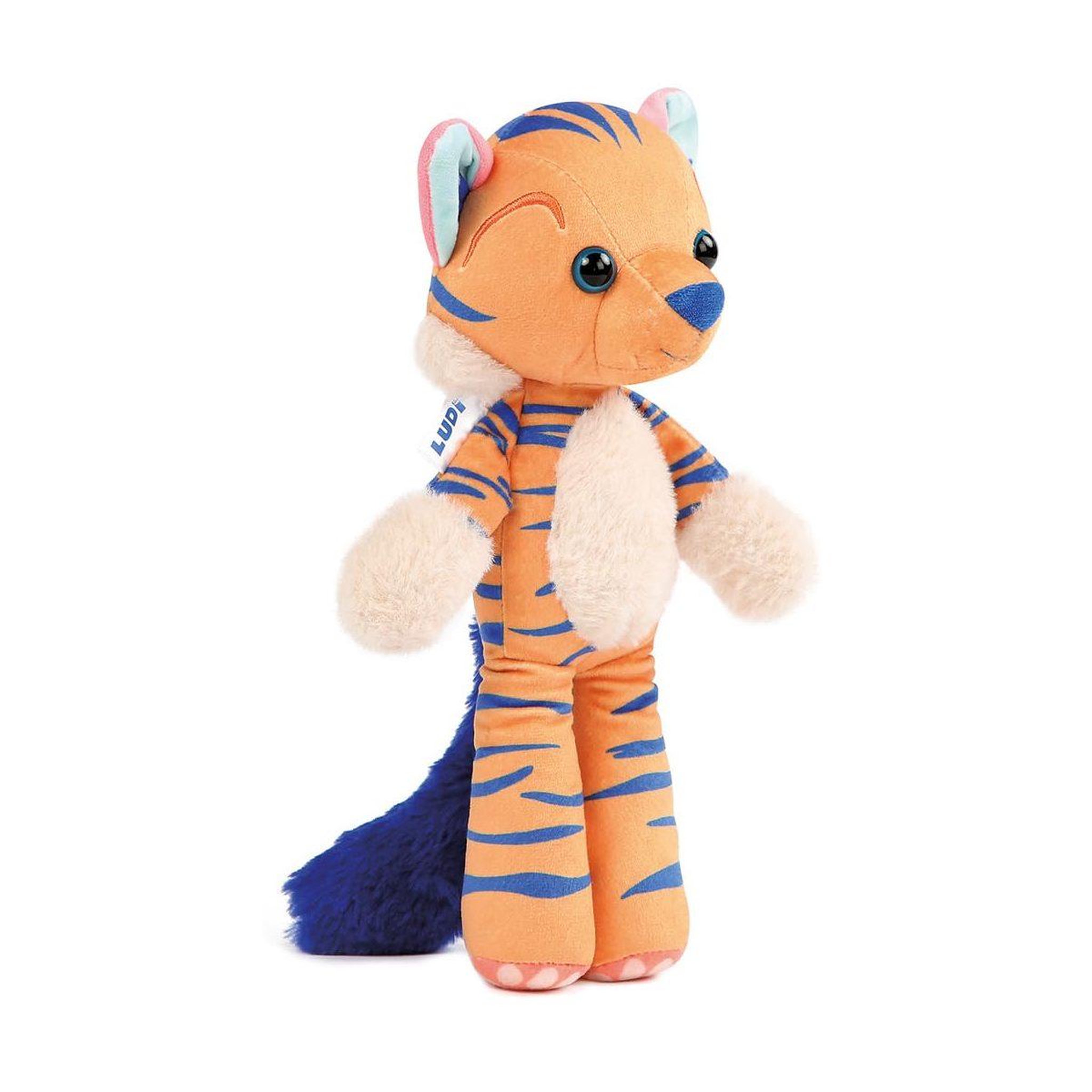 LUDI Tidou peluche mi tigre mi chat