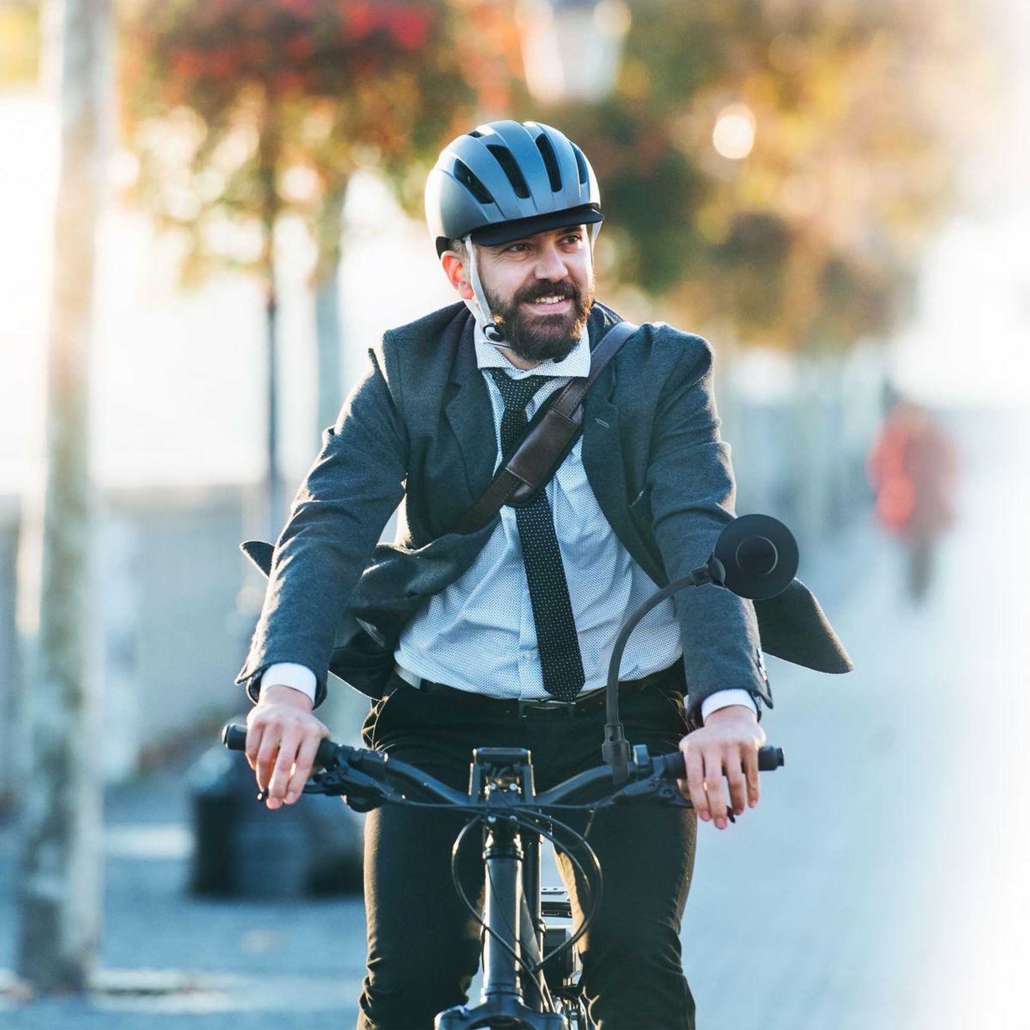 Voir la diapositive 4 : TNB Rétroviseur Retroviseur flexible pour guidon