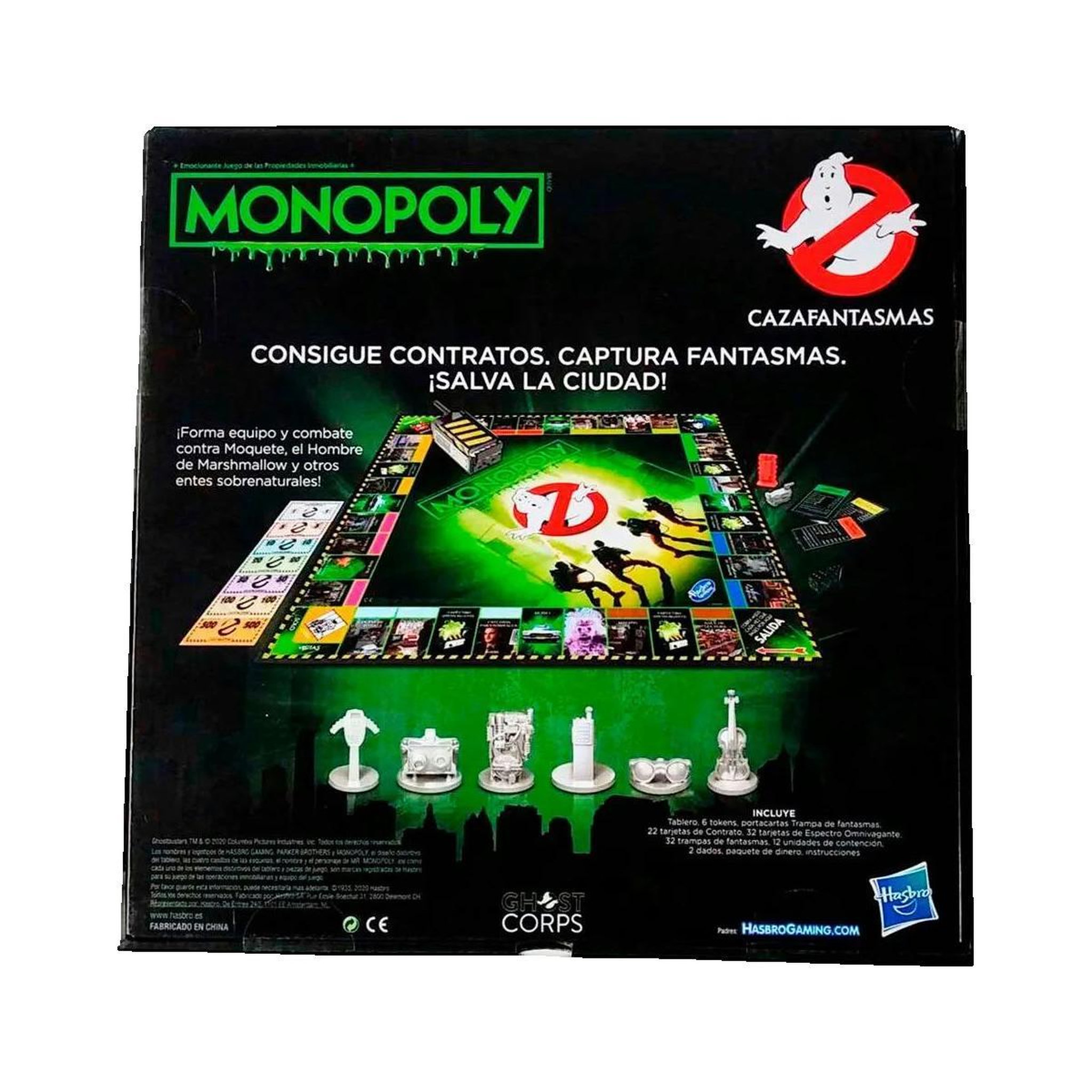 Voir la diapositive 2 : HASBRO Jeu de société Hasbro Monopoly Ghostbusters