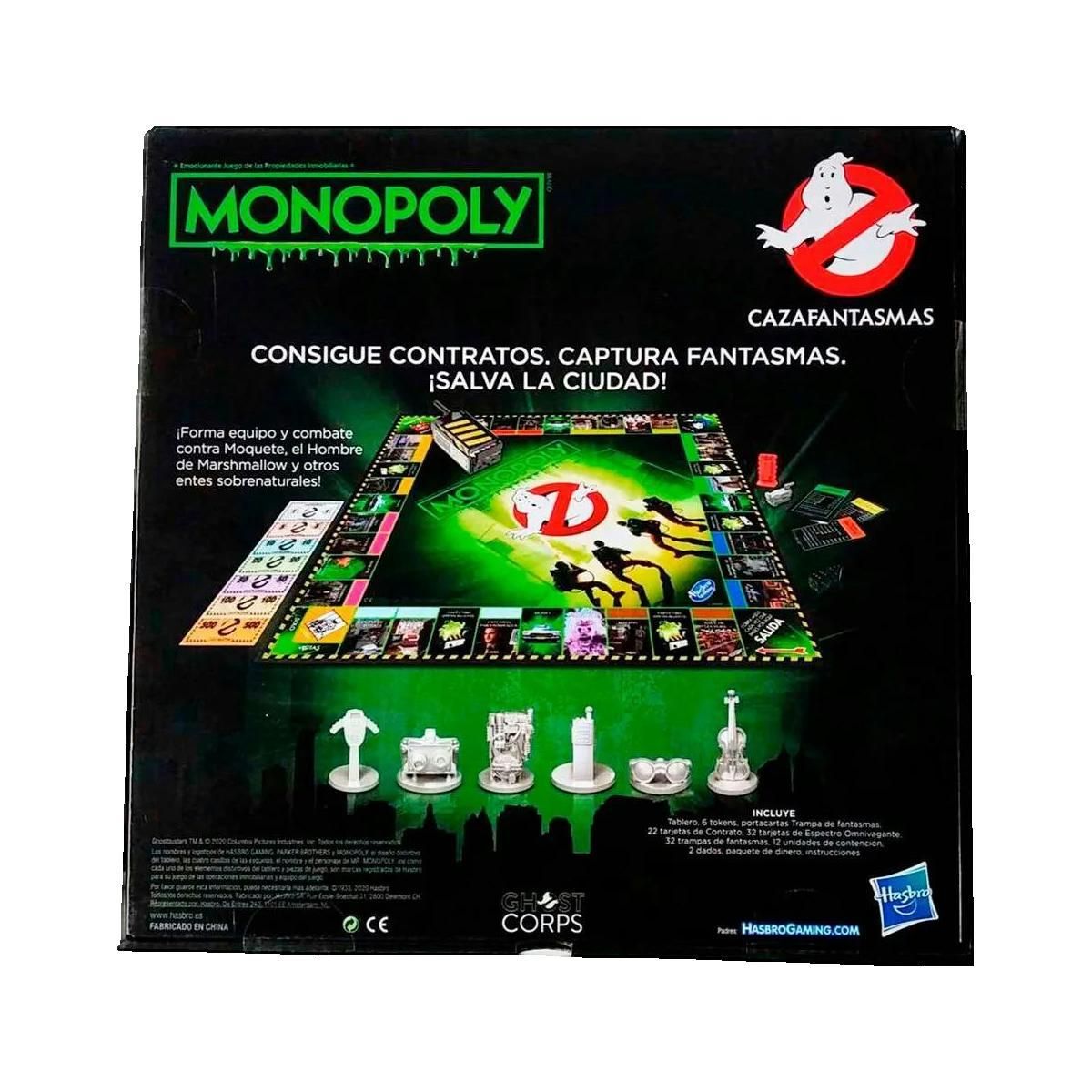 HASBRO Jeu de société Hasbro Monopoly Ghostbusters