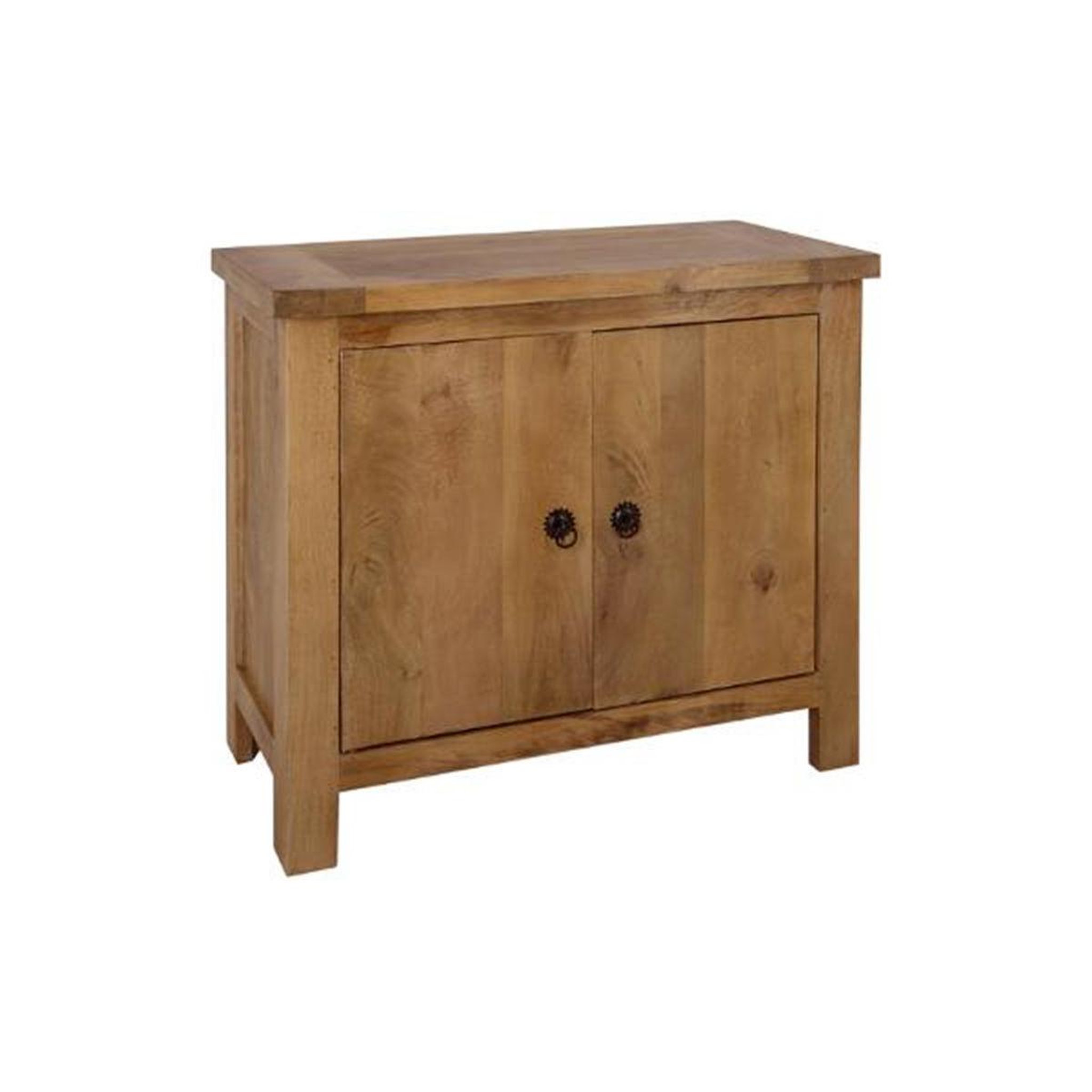 Voir la diapositive 1 : ATMOSPHERA Buffet 2 portes design  ajmal  90cm marron