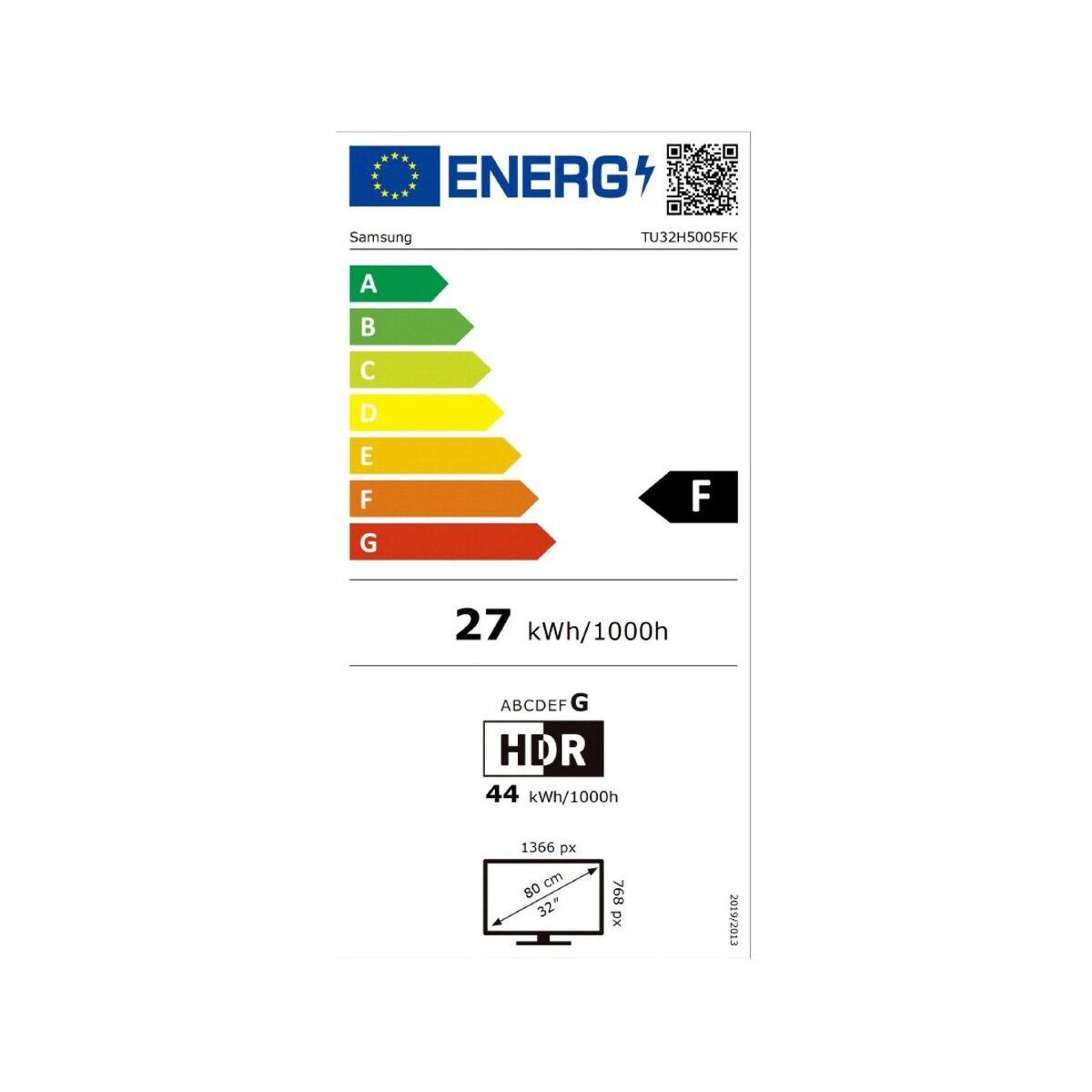 Voir la diapositive 6 : Samsung Tv led tu32h5005fk (2025) 32  (80 cm)