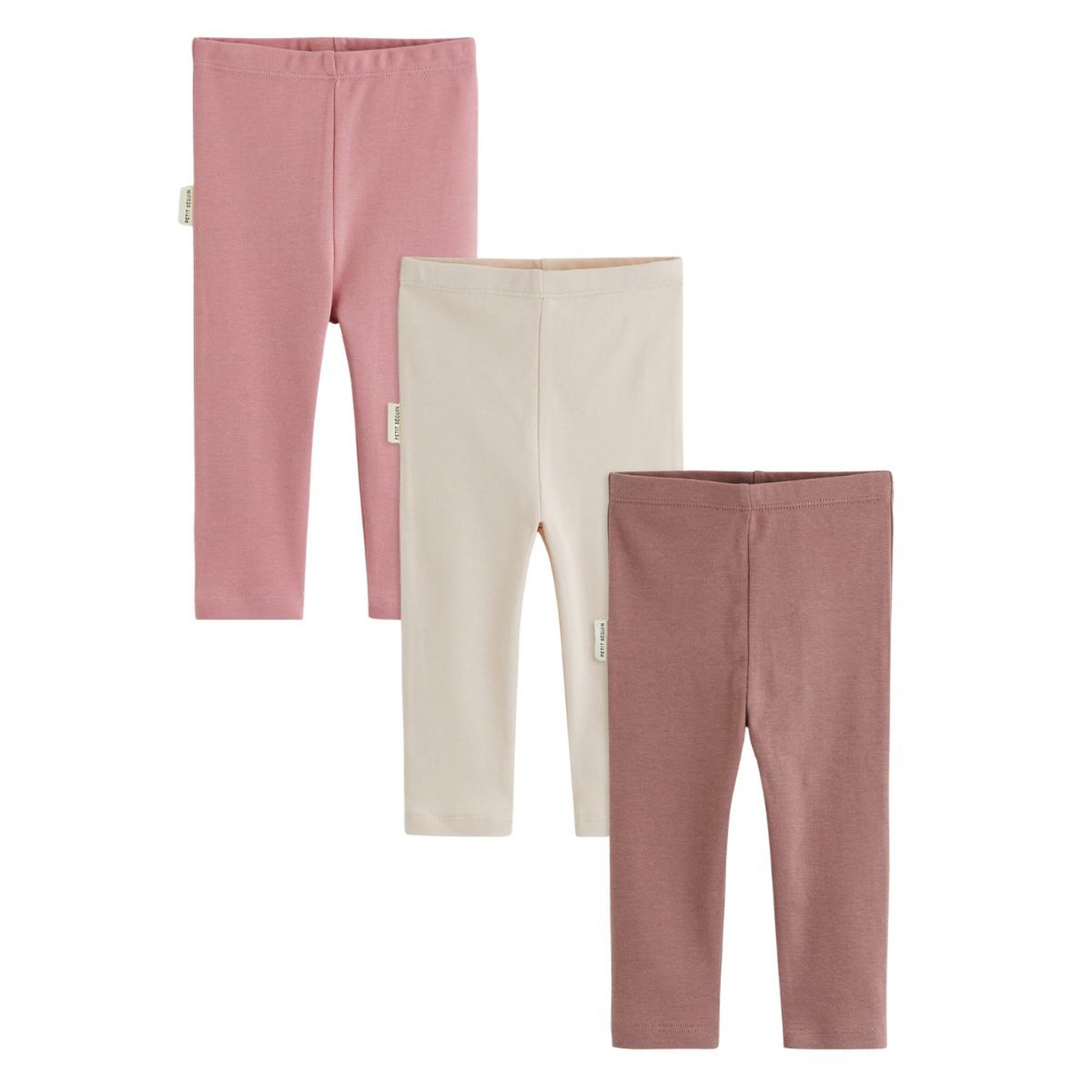Voir la diapositive 1 : PETIT BEGUIN Lot de 3 leggings enfant sora