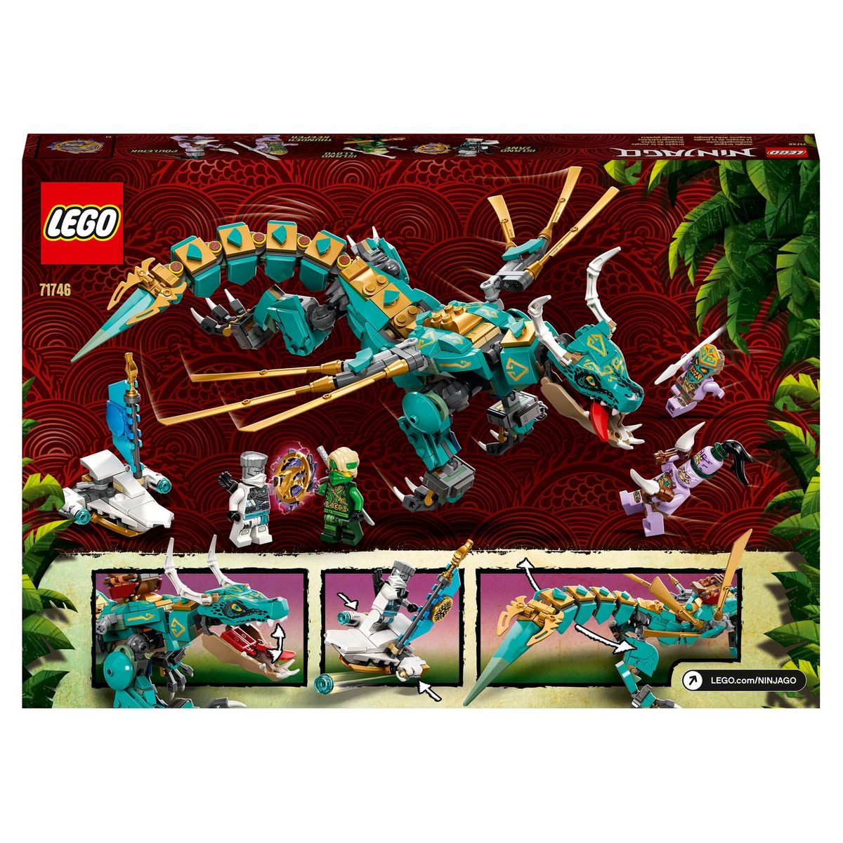 LEGO Ninjago 71746 - Le dragon de la jungle