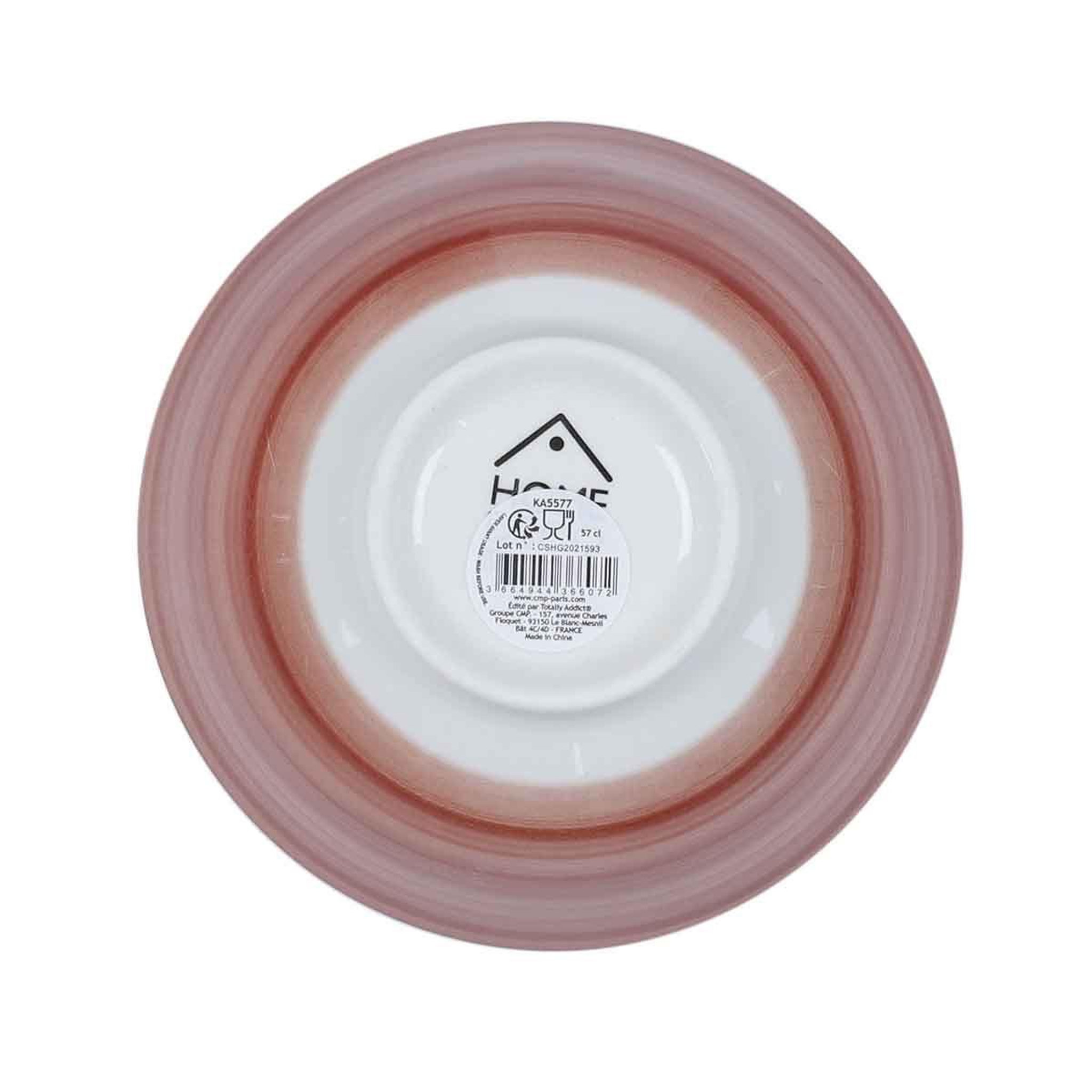 Voir la diapositive 3 : The Home Deco Factory Coupelle en céramique  mandala  57cl orange