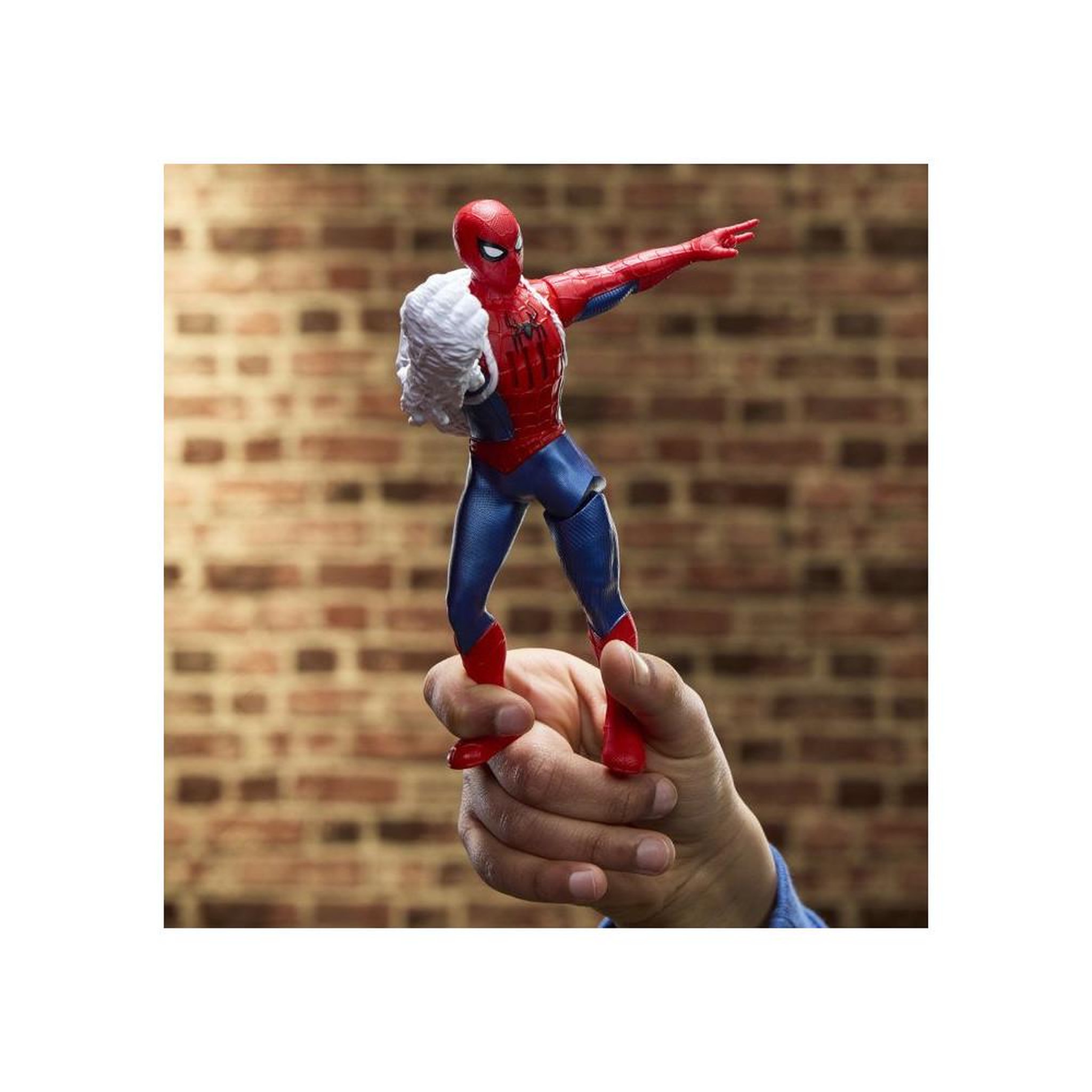 Voir la diapositive 6 : HASBRO Cd? Non — marvel spider-man action fx figurine électronique 15 cm avec effets sonores, coup de poing en toile, plastique rouge et bleu, dès 4 ans