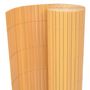 Voir la diapositive 1 : VIDAXL Cloture de jardin Double face PVC 90 x 300 cm Jaune