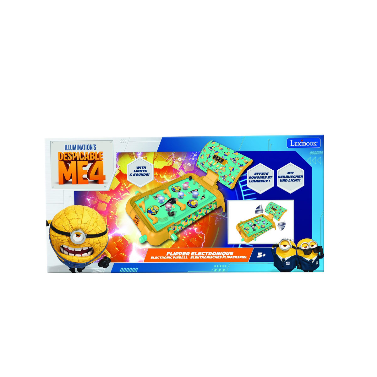 Lexibook Flipper électronique de table Les Minions
