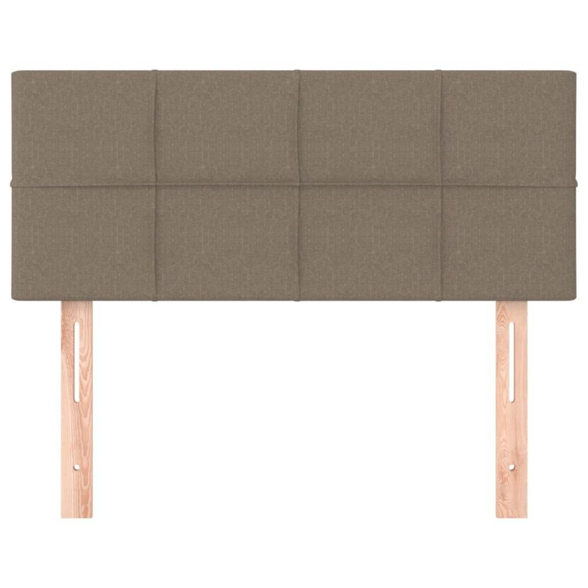 VIDAXL Tete de lit Taupe 80x5x78/88 cm Tissu