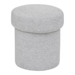 ATMOSPHERA Pouf Design  Tika  40cm Gris