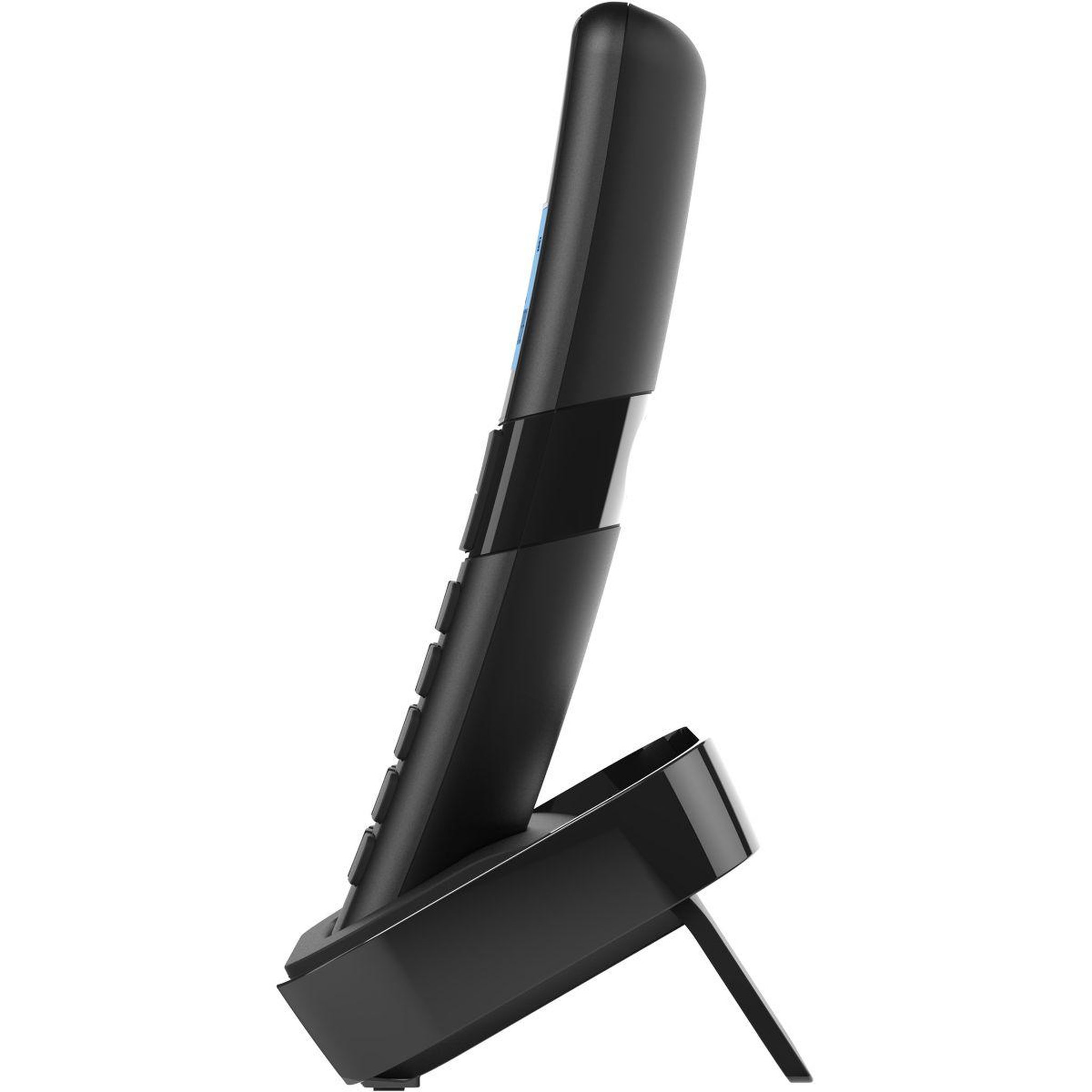 Voir la diapositive 3 : Alcatel Téléphone sans fil f860 voice noir