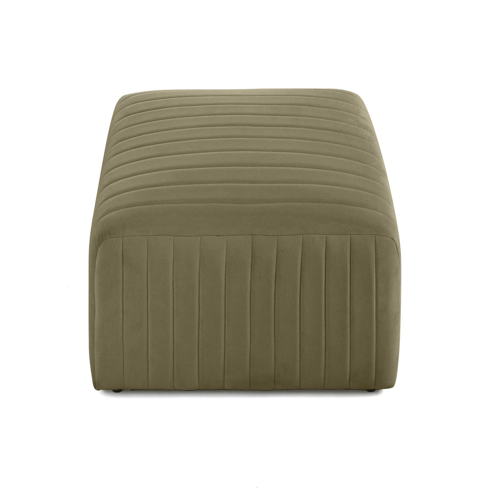 Voir la diapositive 6 : BEST MOBILIER Nova - pouf modulable - en velours