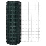 VIDAXL Cloture euro Acier 25 x 1,0 m Vert