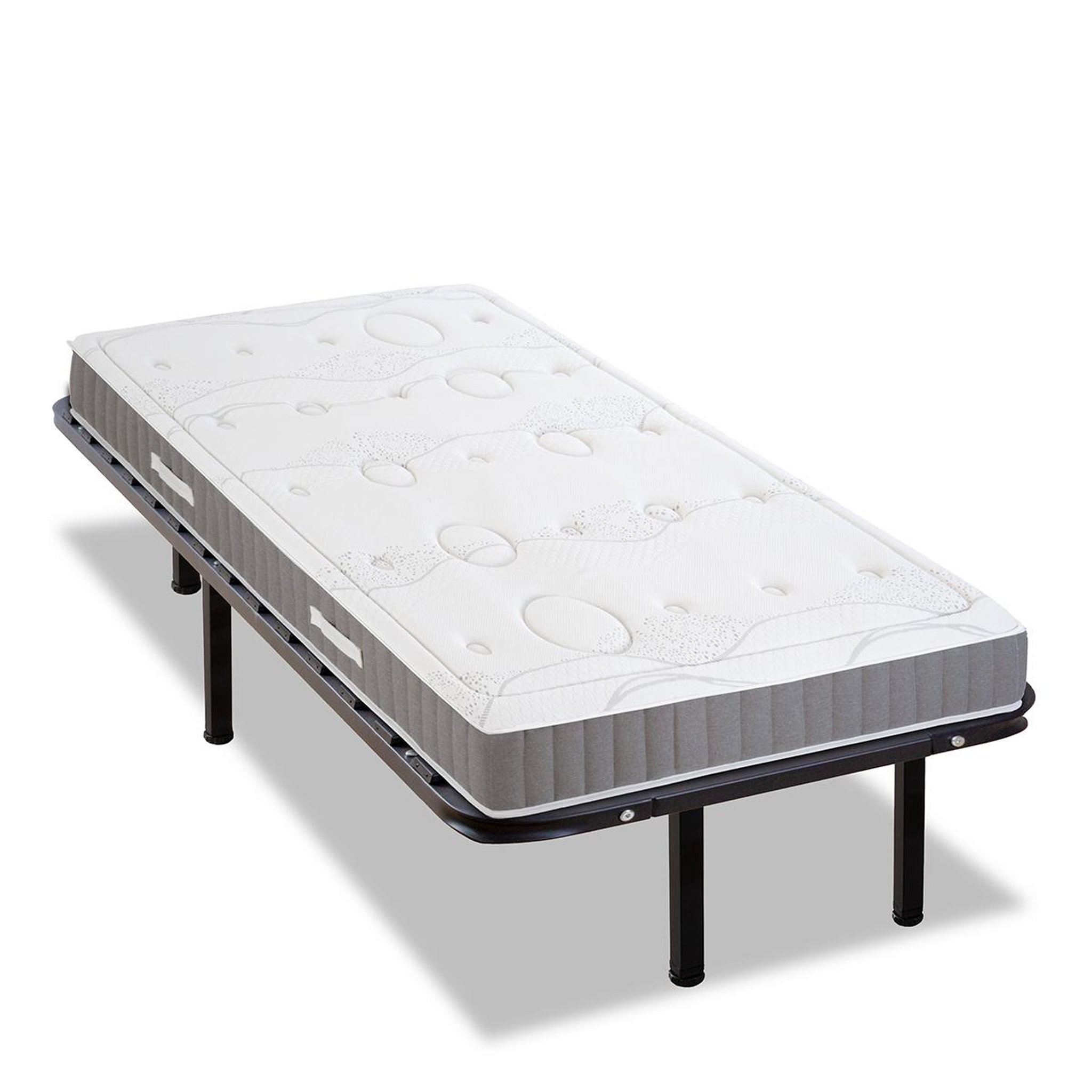 Voir la diapositive 5 : OLYMPE LITERIE Olympe literie | ensemble intuition | matelas mémoire de forme + sommier métal