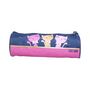Voir la diapositive 4 : Bagtrotter BAGTROTTER Trousse scolaire ronde Lili Lou 3 chats Bleue