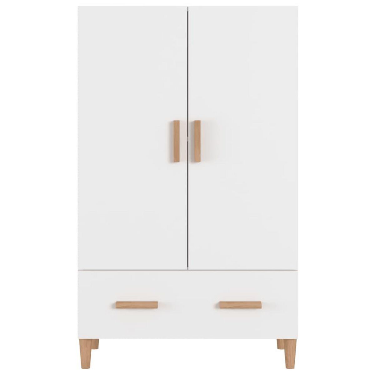 VIDAXL Buffet Blanc 70x31x115 cm Bois d'ingenierie