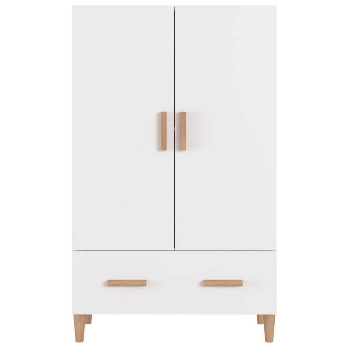 VIDAXL Buffet Blanc 70x31x115 cm Bois d'ingenierie