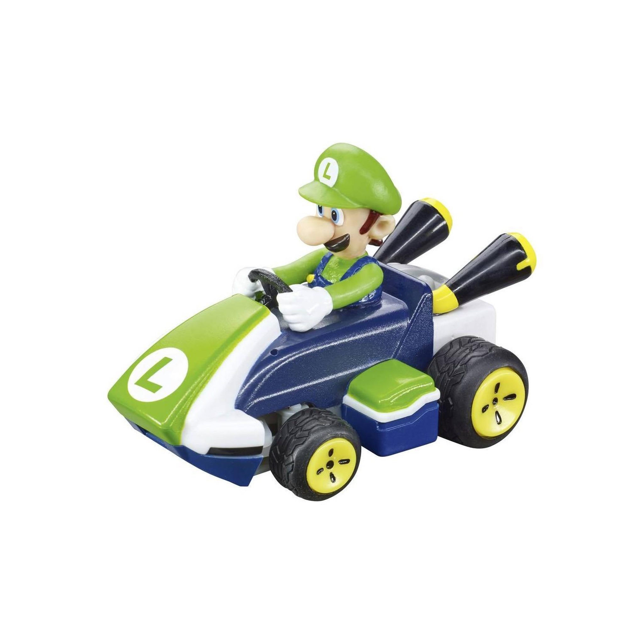 Voir la diapositive 3 : Carrera Voiture télécommandée : Luigi - Mario Kart Mini RC