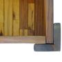 Voir la diapositive 5 : VIDAXL Lit sureleve de jardin Bois massif d'acacia