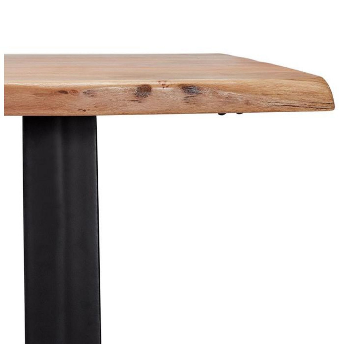 Paris Prix Table de Repas  Azimato  160cm Naturel & Noir