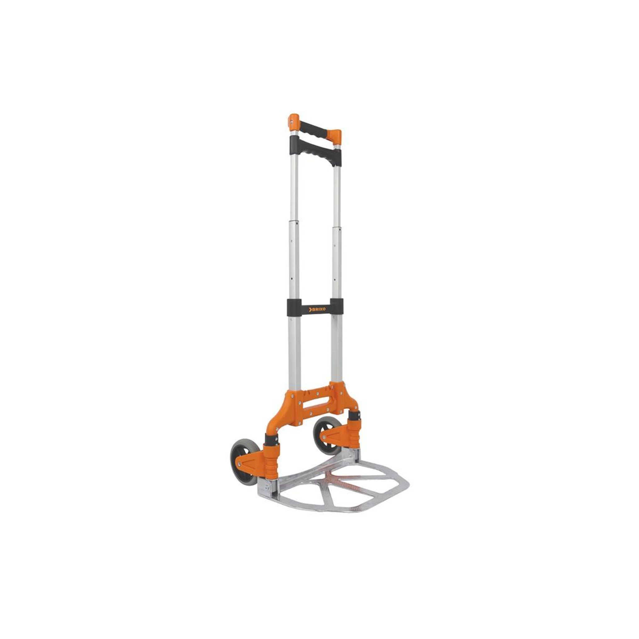 BRIXO Chariot de manutention Chariot à roues Diable pliable Charge 60 kg Leger Aluminium BRIXO