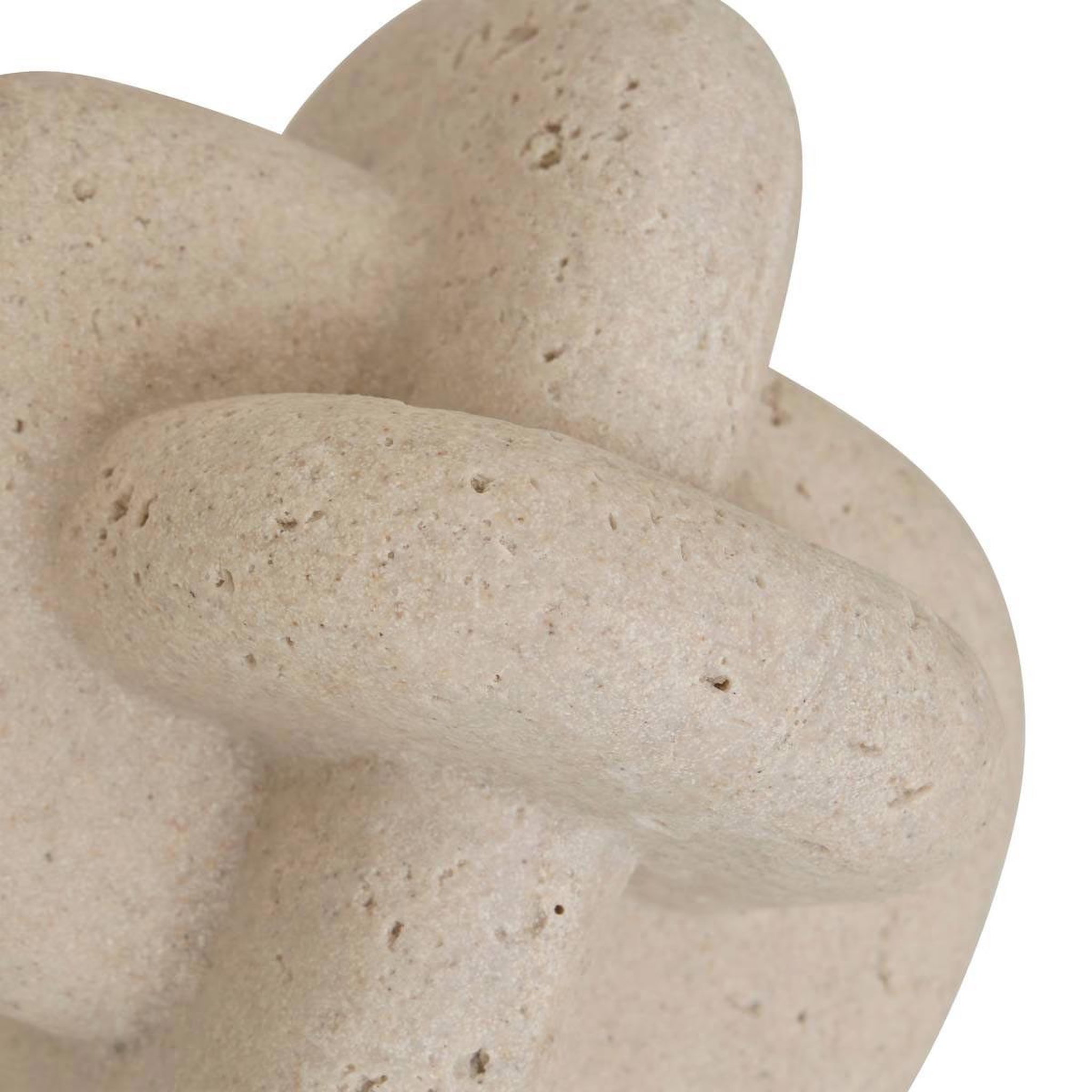 Voir la diapositive 2 : ATMOSPHERA Déco à Poser Effet Pierre  Dave  14cm Beige
