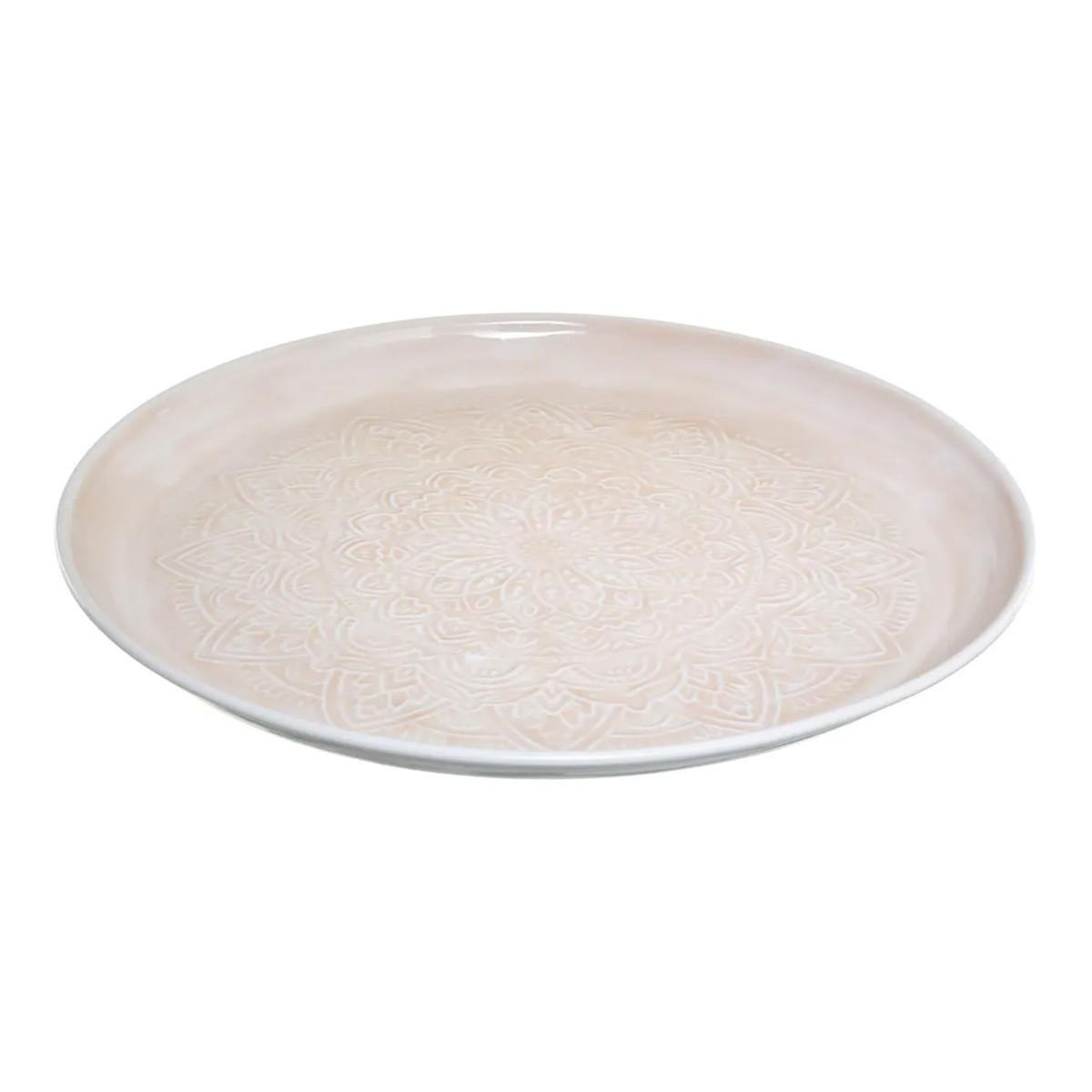 FIVE Plateau de Présentation Rond  Récif  41cm Gris